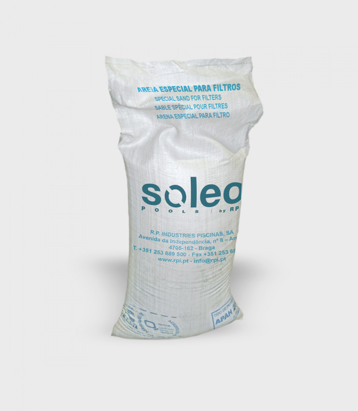 Areia de Silex para filtros