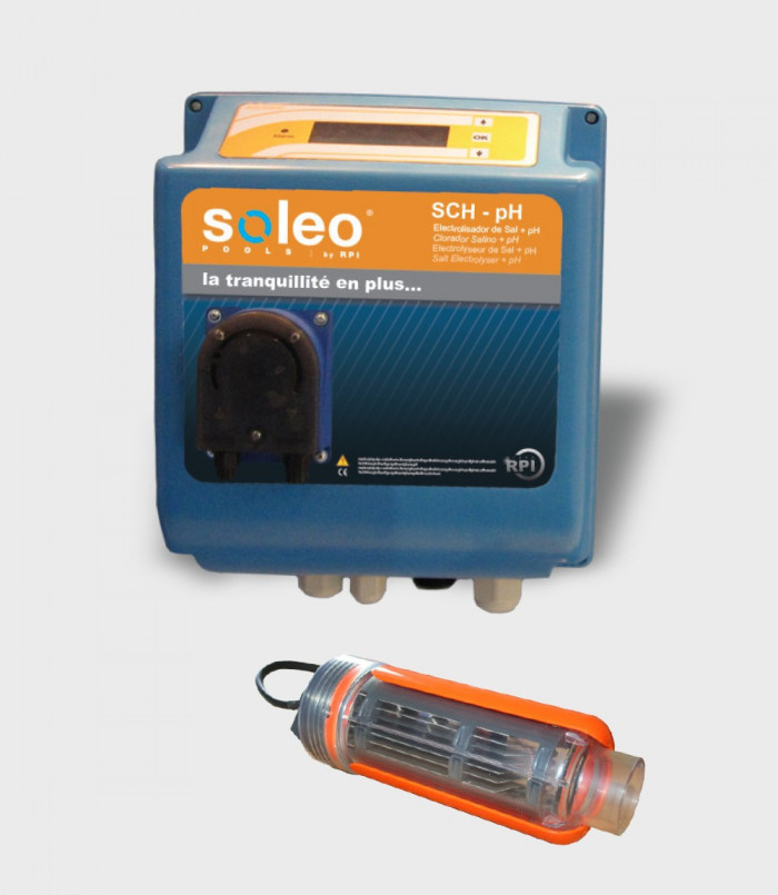 Eletrolisador de Sal + pH